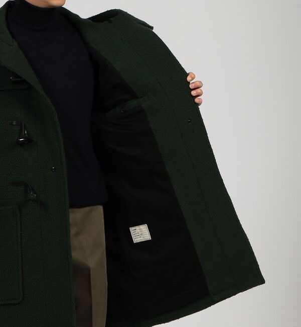TOMORROWLAND MENS「【別注】GLOVERALL MONTY ナッピングウール ダッフルコート」|ダッフルコート|
