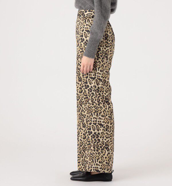 DES PRES「レオパードプリント タックワイドパンツ」|その他|