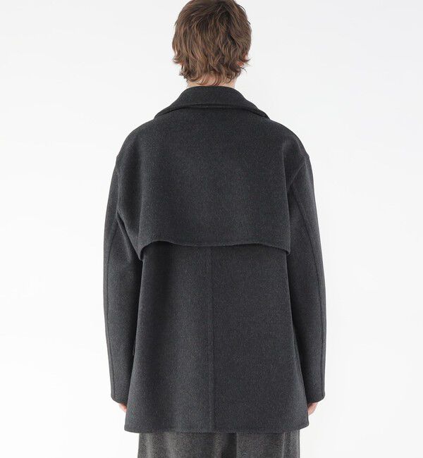 GALERIE VIE「ウールダブルフェイス  ピーコート」|ピーコート|