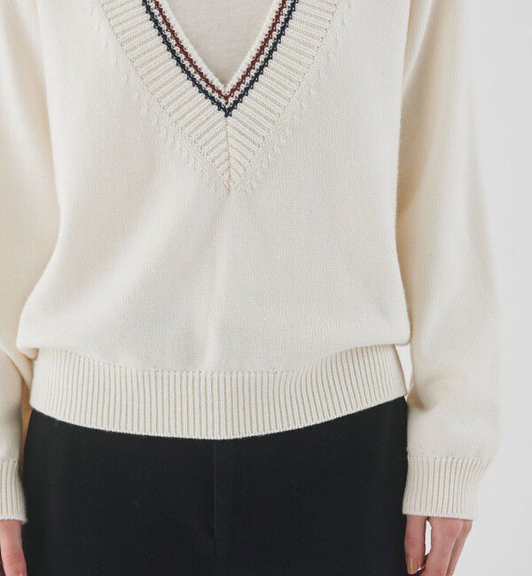 GALERIE VIE「チルデン Vネックニット」|ニット・セーター|