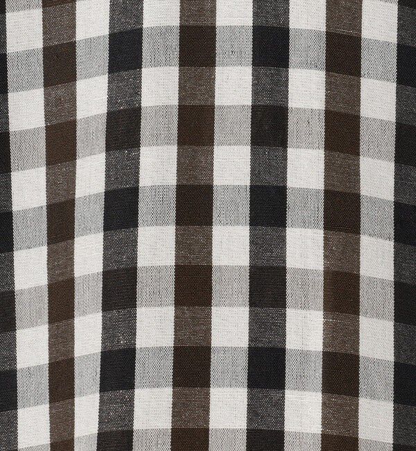 TOMORROWLAND collection「ピコロールギンガムチェック コクーンワンピース」|ワンピース|