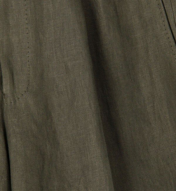 TOMORROWLAND MENS「フレンチリネン バックベルト ショートパンツ」|その他|