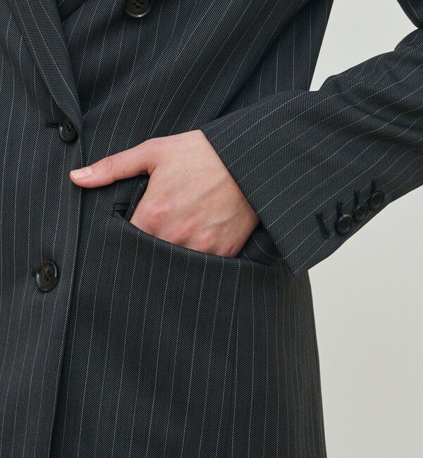 DES PRES「ウールドスキン ダブルブレスレッドジャケット」|テーラードジャケット|