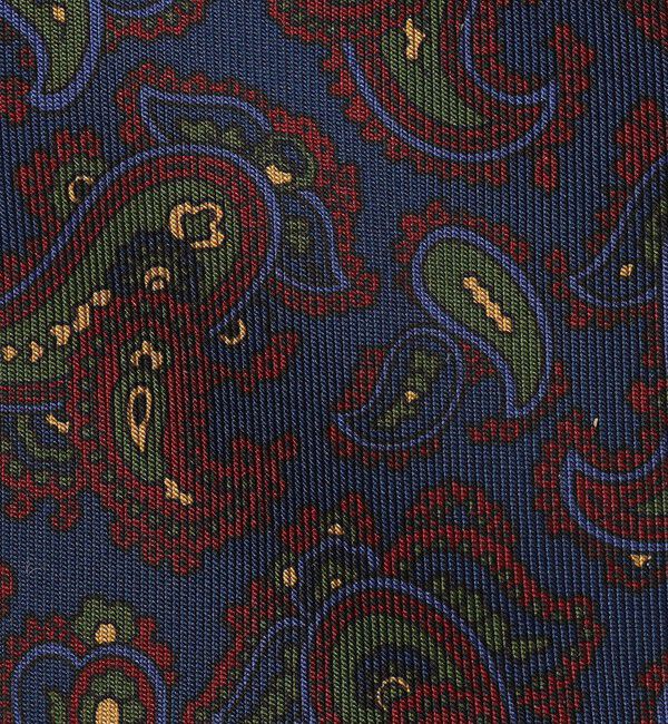 TOMORROWLAND GOODS「STEFANO BIGI シルクプリント ペイズリー柄ネクタイ」|ネクタイ・蝶ネクタイ|