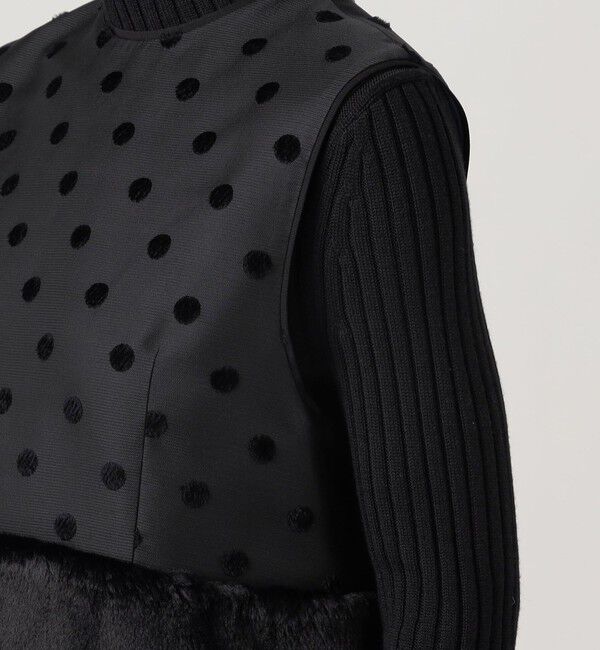 TOMORROWLAND collection「モールポルカドット チュチュファージレ」|ベスト・ジレ|