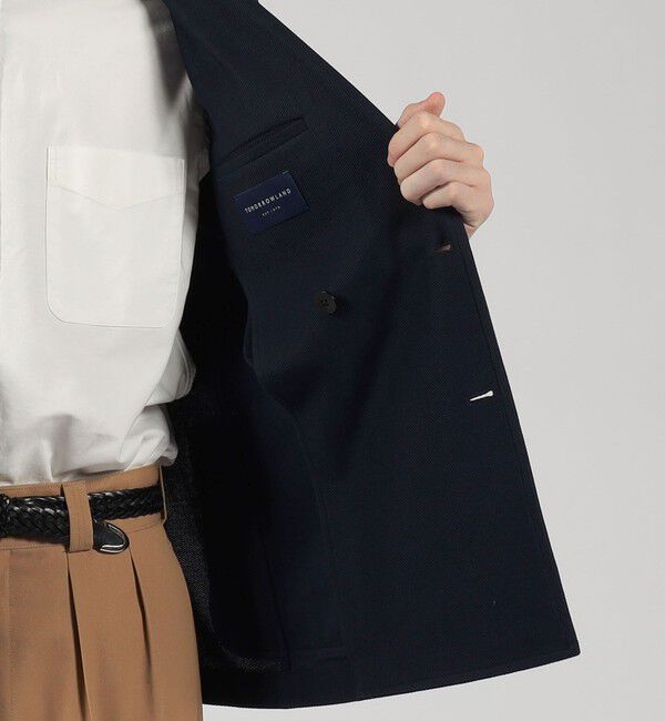 TOMORROWLAND MENS「コットン ダブルブレステッド 6Bジャケット DONDI」|テーラードジャケット|