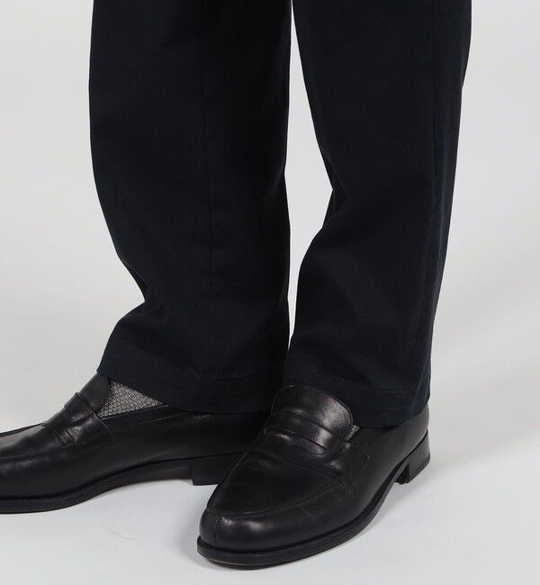 TOMORROWLAND MENS「コットンポリウレタン イージースラックス SONDRIO」|スラックス|