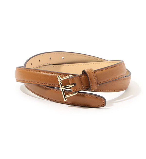 TOMORROWLAND GOODS「PUNTI. BAR ベルト」|ベルト|45 ライトブラウン