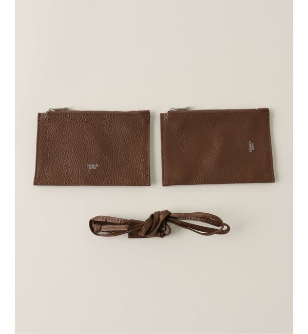  「【blancle/ ブランクレ】S.LETHER Double multi case」|ショルダー・メッセンジャー|