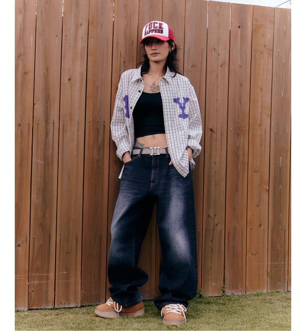 JOINT WORKS「WOKE EDGE / ウォークエッジ NY Glit Check Shirt」|シャツ・ブラウス|