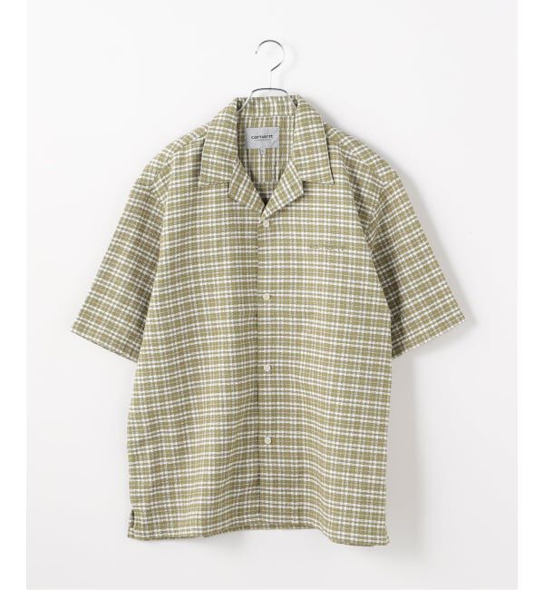 JOINT WORKS「CARHARTT WIP / カーハート ダブリューアイピー S/S KANDER SHIRT」|シャツ・ブラウス|オレンジ