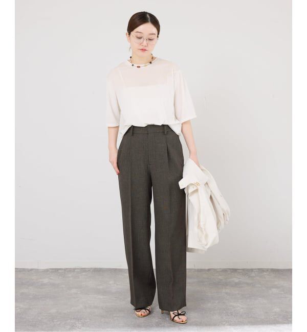 IENA「シアーベロアTシャツ」|Tシャツ・カットソー|