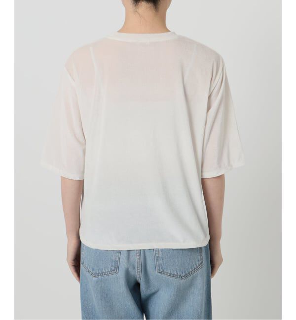 IENA「シアーベロアTシャツ」|Tシャツ・カットソー|