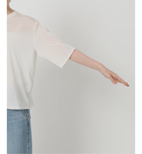 IENA「シアーベロアTシャツ」|Tシャツ・カットソー|