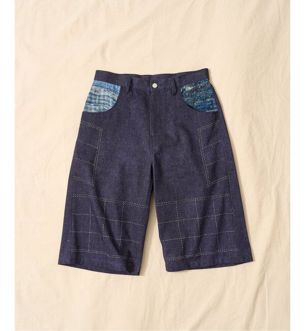 Paris Saint-Germain「【Poggy &times; Paris Saint-Germain】DEAR PSG PRINTED BAGGY SHORTS」|デニム|