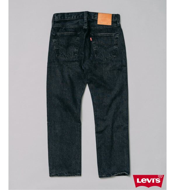 EDIFICE「《再予約》LEVI&rsquo;S(R)/リーバイス(R) 別注 BIG E 501(R) BLACK L28」|デニム|ブラック
