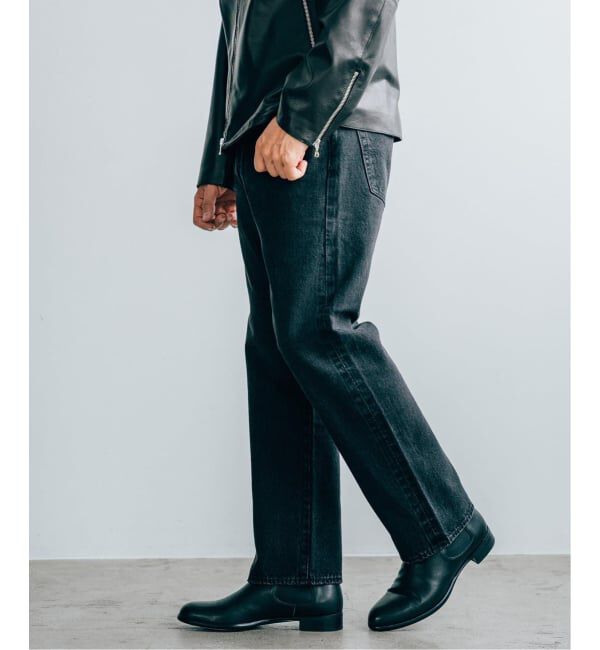 EDIFICE「《再予約》LEVI&rsquo;S(R)/リーバイス(R) 別注 BIG E 501(R) BLACK L28」|デニム|