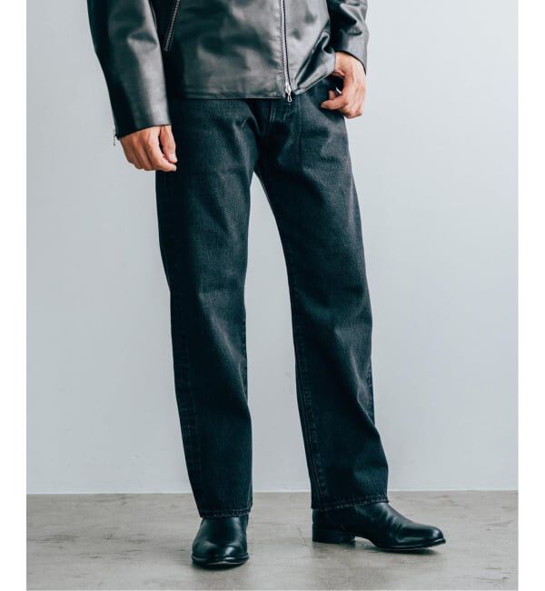 EDIFICE「《再予約》LEVI&rsquo;S(R)/リーバイス(R) 別注 BIG E 501(R) BLACK L28」|デニム|