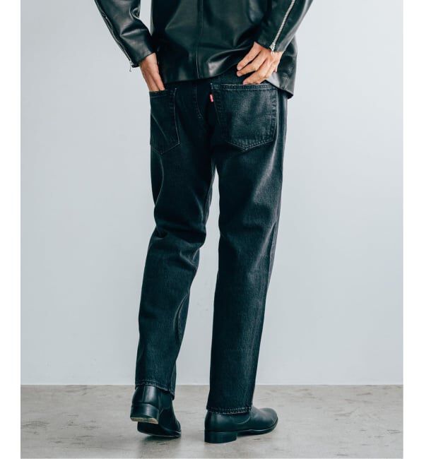 EDIFICE「《再予約》LEVI&rsquo;S(R)/リーバイス(R) 別注 BIG E 501(R) BLACK L28」|デニム|