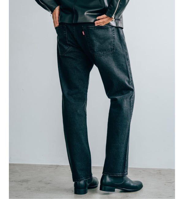 EDIFICE「《再予約》LEVI&rsquo;S(R)/リーバイス(R) 別注 BIG E 501(R) BLACK L28」|デニム|