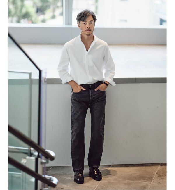 EDIFICE「《再予約》LEVI&rsquo;S(R)/リーバイス(R) 別注 BIG E 501(R) BLACK L28」|デニム|