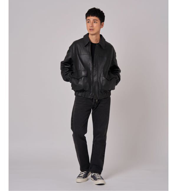 EDIFICE「《再予約》LEVI&rsquo;S(R)/リーバイス(R) 別注 BIG E 501(R) BLACK L28」|デニム|