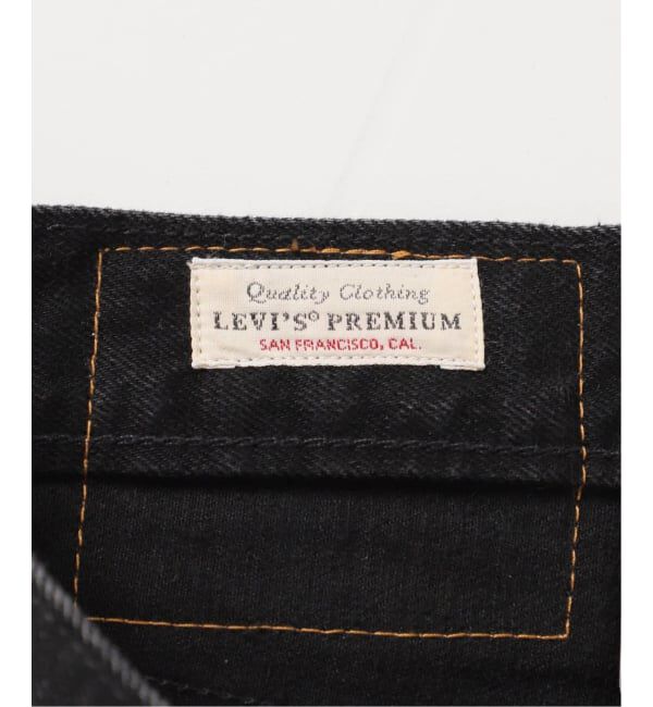 EDIFICE「《再予約》LEVI&rsquo;S(R)/リーバイス(R) 別注 BIG E 501(R) BLACK L28」|デニム|