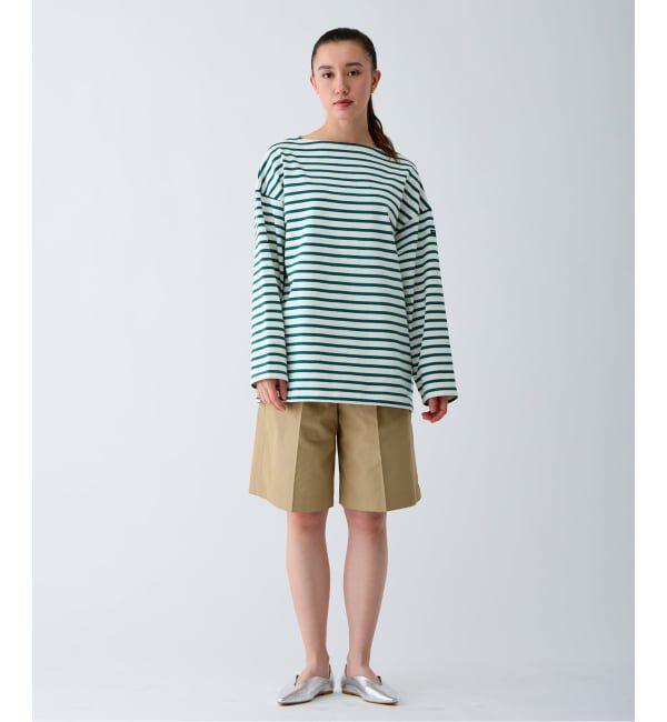 EDIFICE「SAINT JAMES (セントジェームス) 別注 ウエッソン ルーズ ボーダー」|Tシャツ・カットソー|