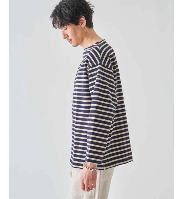 EDIFICE「SAINT JAMES (セントジェームス) 別注 ウエッソン ルーズ ボーダー」|Tシャツ・カットソー|