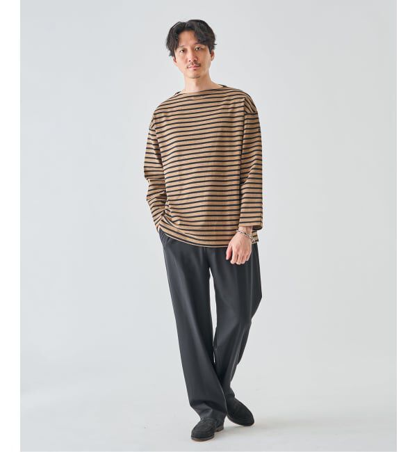 EDIFICE「SAINT JAMES (セントジェームス) 別注 ウエッソン ルーズ ボーダー」|Tシャツ・カットソー|