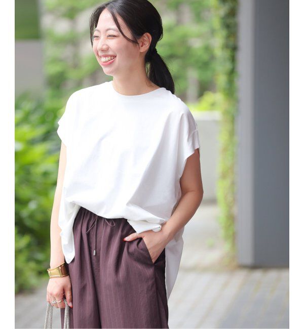 JOURNAL STANDARD relume「《追加》オーガニックコットン汗ジミタックプルオーバー」|Tシャツ・カットソー|