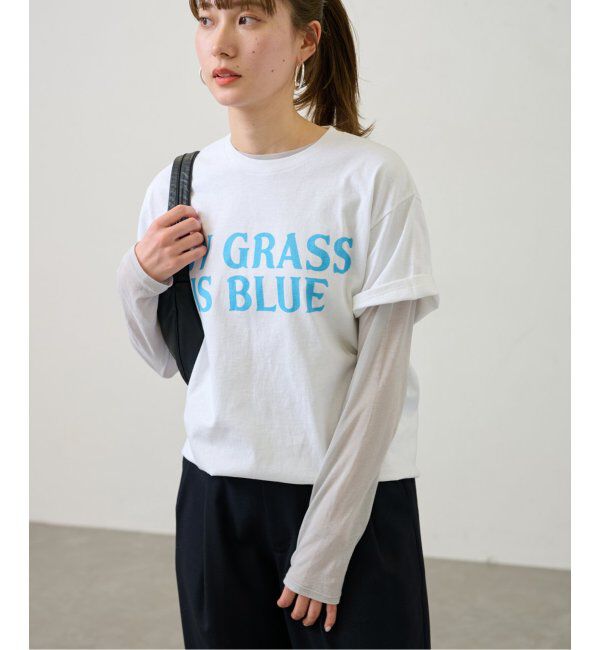 FRAMeWORK「【BLUESCENTRIC / ブルースセントリック】 MY GRASS IS BLUE SS TEE」|Tシャツ・カットソー|