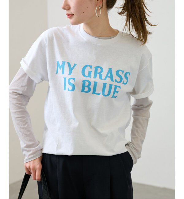 FRAMeWORK「【BLUESCENTRIC / ブルースセントリック】 MY GRASS IS BLUE SS TEE」|Tシャツ・カットソー|