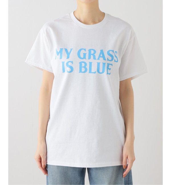FRAMeWORK「【BLUESCENTRIC / ブルースセントリック】 MY GRASS IS BLUE SS TEE」|Tシャツ・カットソー|