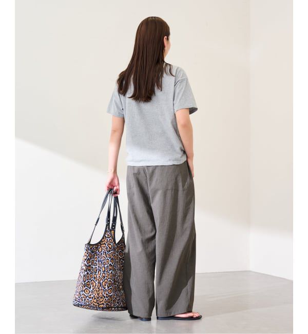 FRAMeWORK「撥水強撚PEアジャストパンツ」|スラックス|