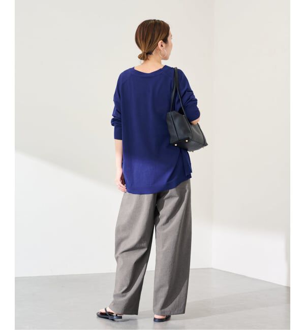 FRAMeWORK「撥水強撚PEアジャストパンツ」|スラックス|