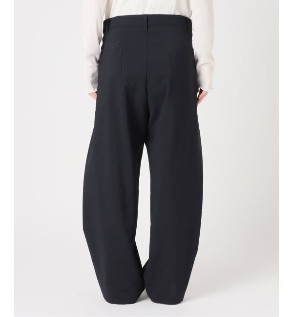 FRAMeWORK「撥水強撚PEアジャストパンツ」|スラックス|