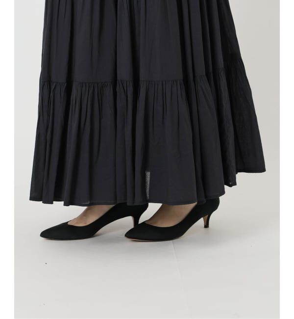 Spick and Span「HYU ギャザーティアードスカート」|スカート|