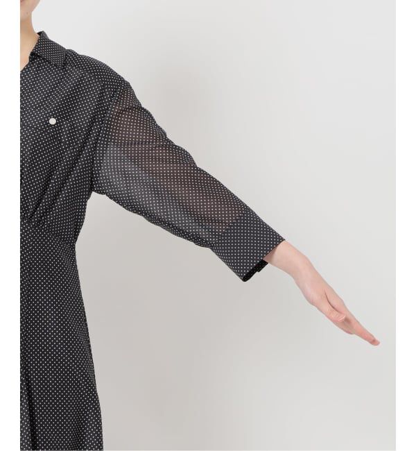  「【洗える】ポケットシャツワンピース」|ワンピース|