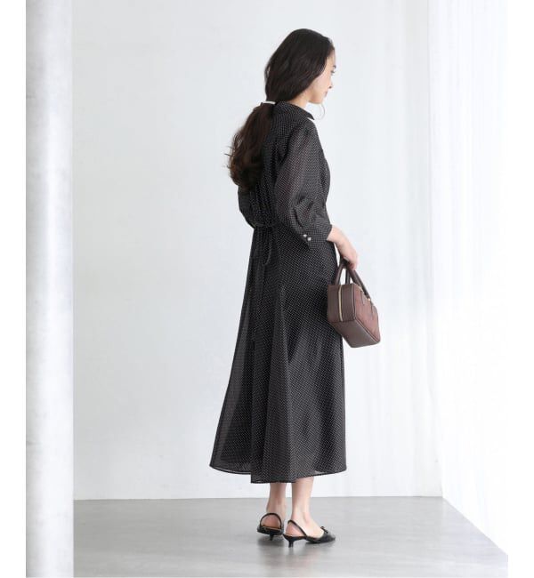  「【洗える】ポケットシャツワンピース」|ワンピース|