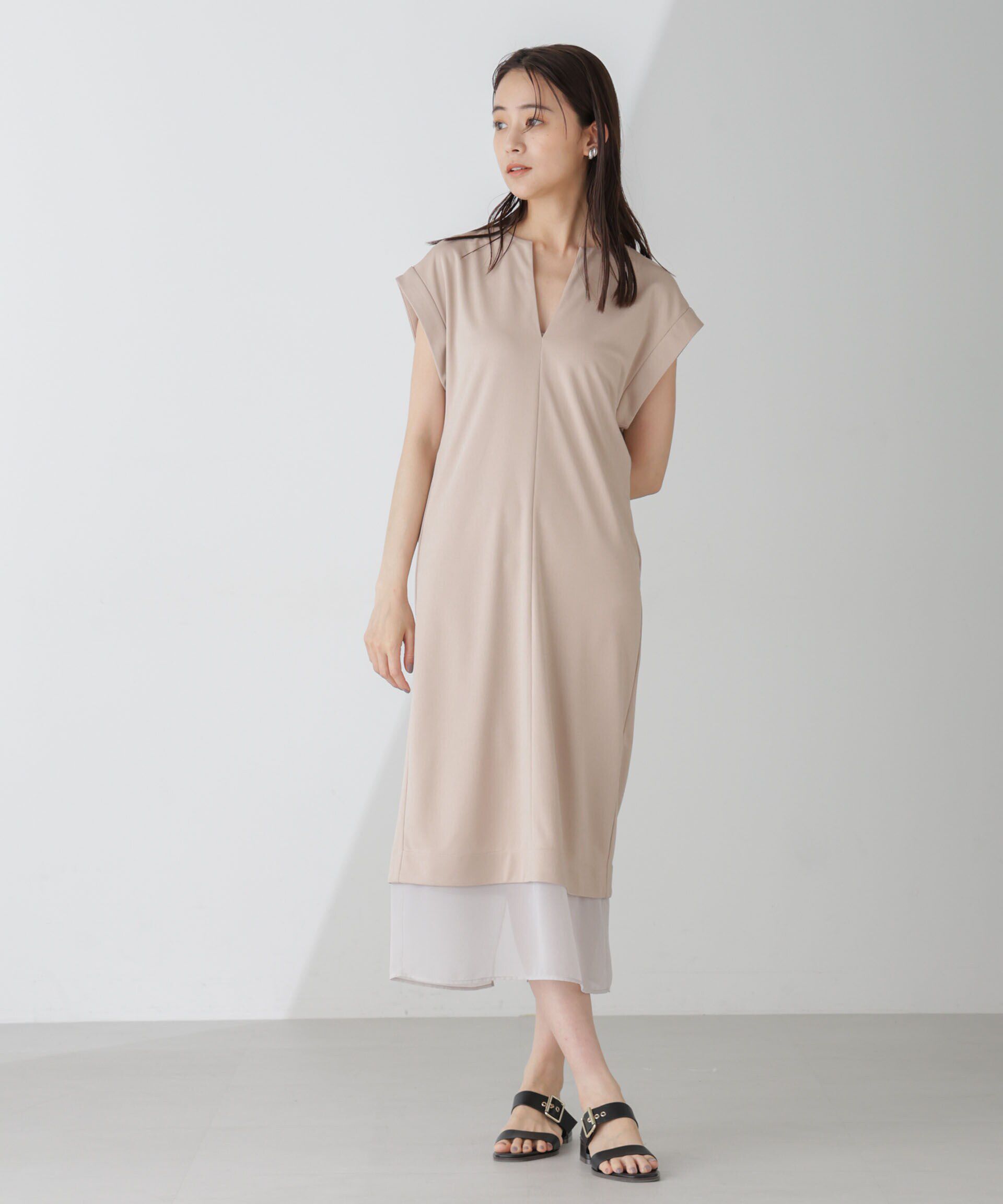 nano･universe「レイヤード風ワンピース」|ワンピース|