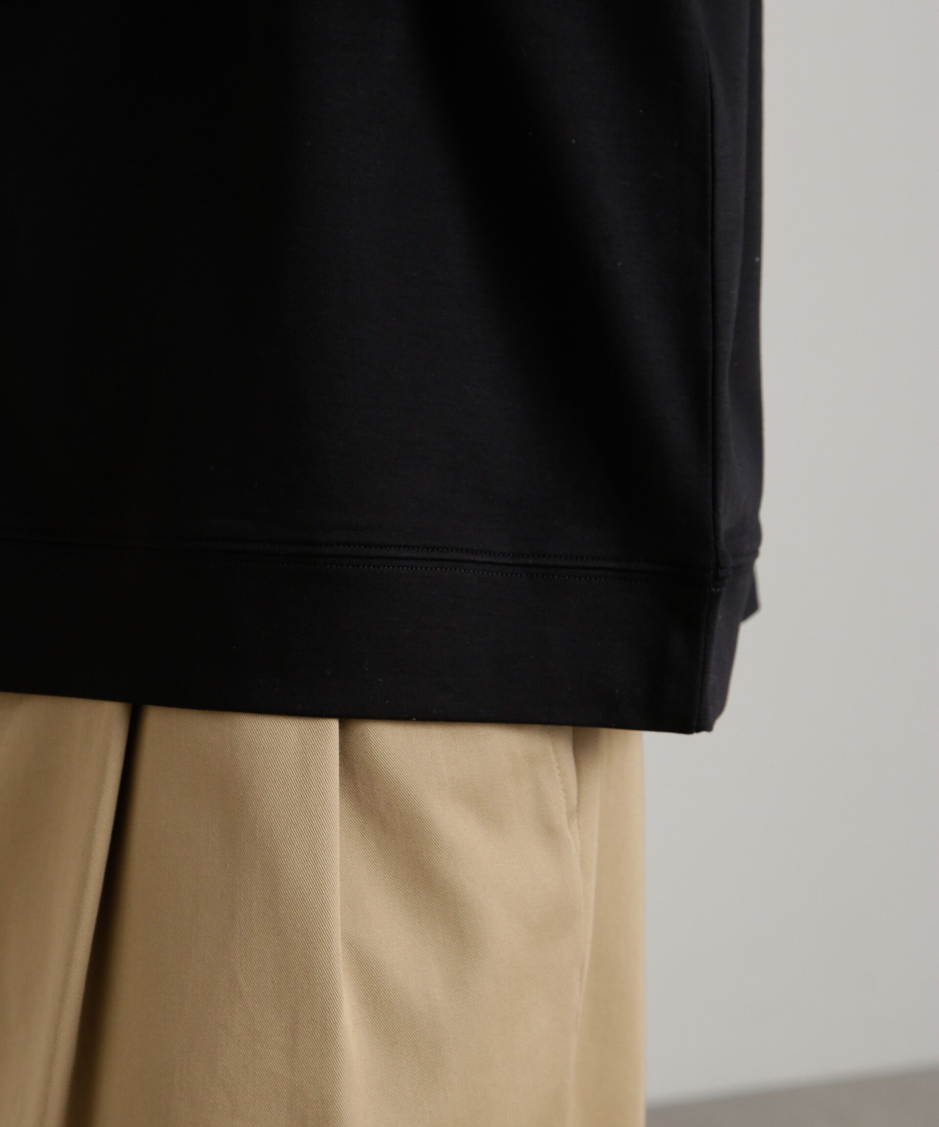 nano･universe「50/－シルケットスムースキーネックTシャツ」|Tシャツ・カットソー|