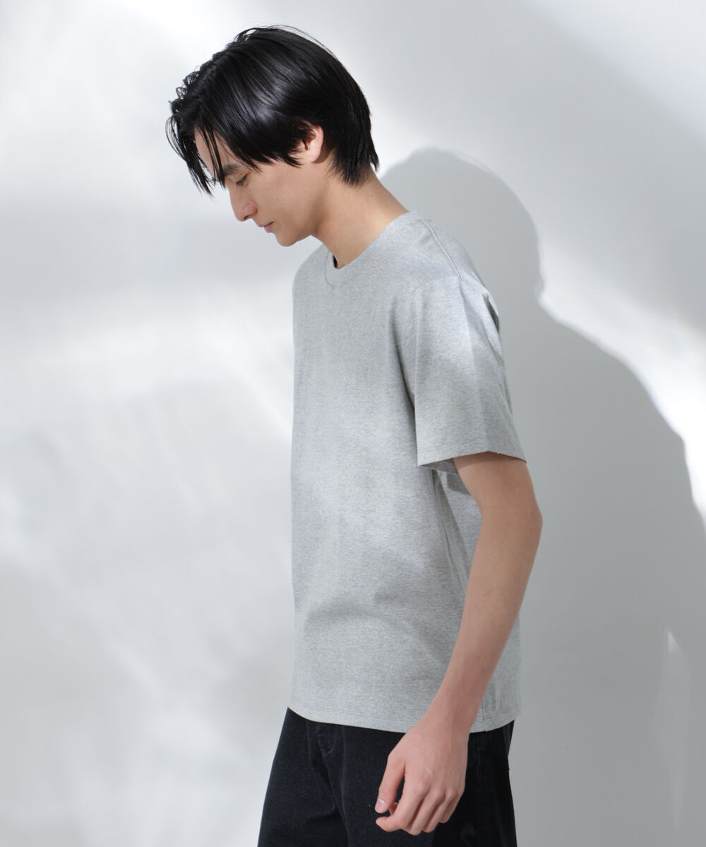 nano･universe「Anti Soaked(R) 汗染み防止 クルーネック レギュラーシルエットTシャツ」|Tシャツ・カットソー|