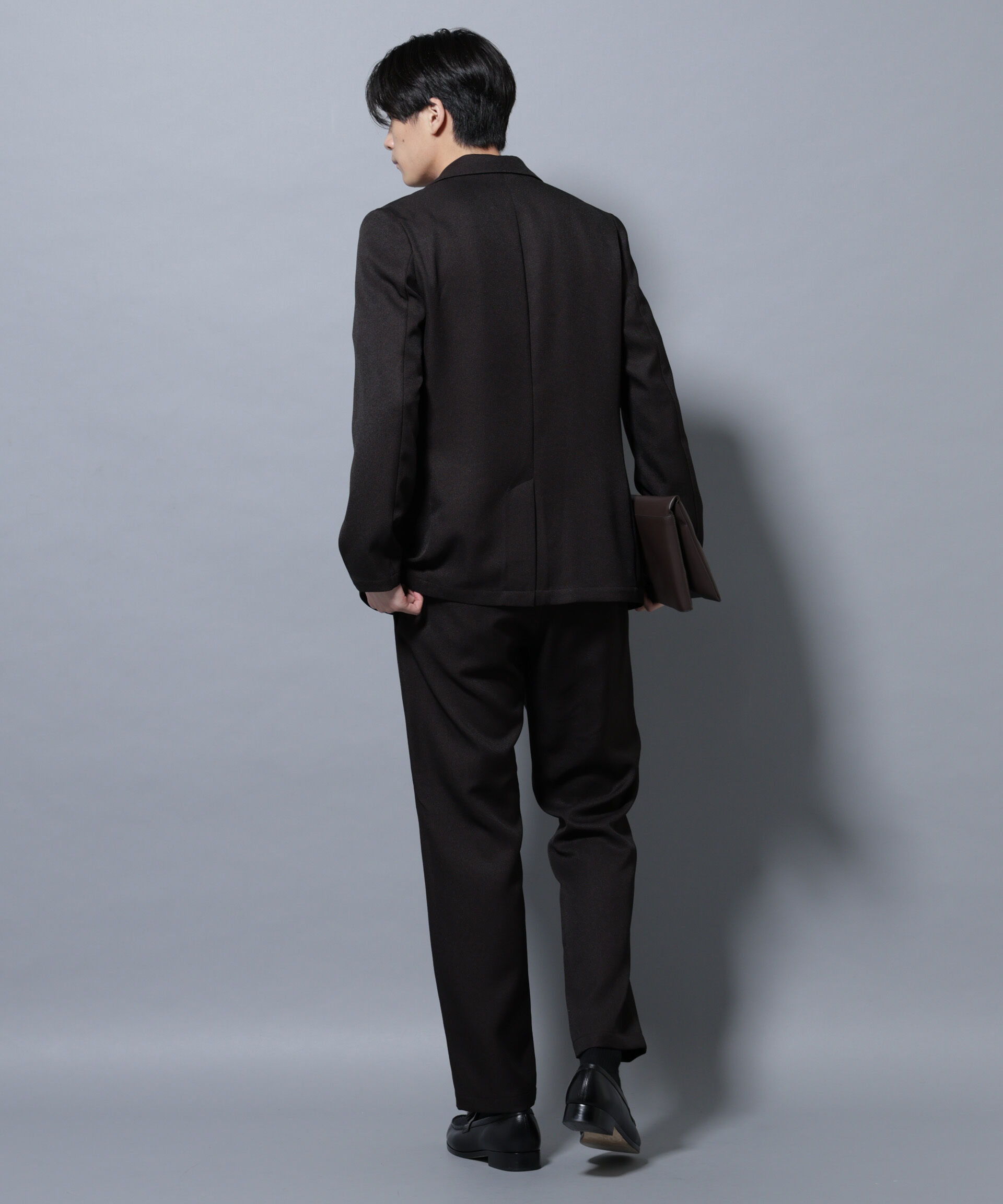 nano･universe「シャンブレーツイルセットアップ」|スーツ|