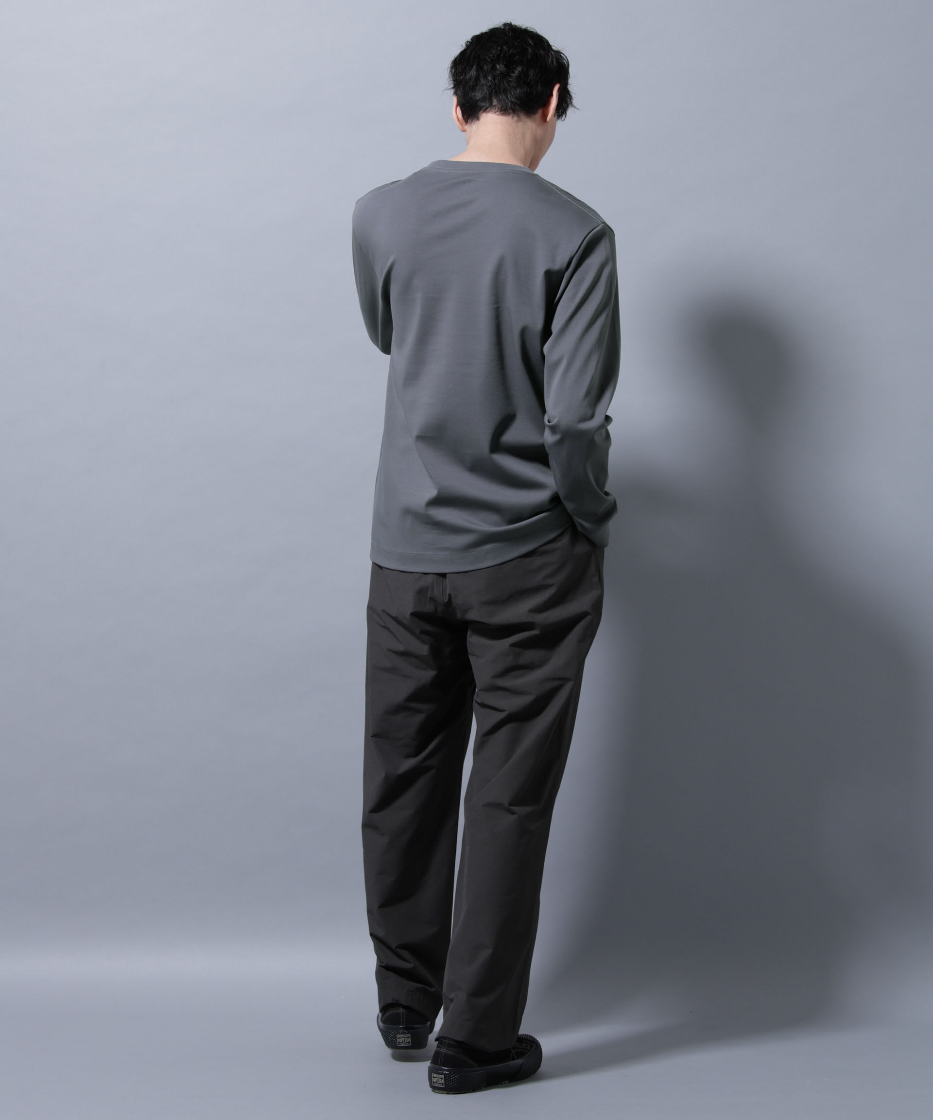 nano･universe「アンチスメルクルーネックTシャツ 長袖」|Tシャツ・カットソー|