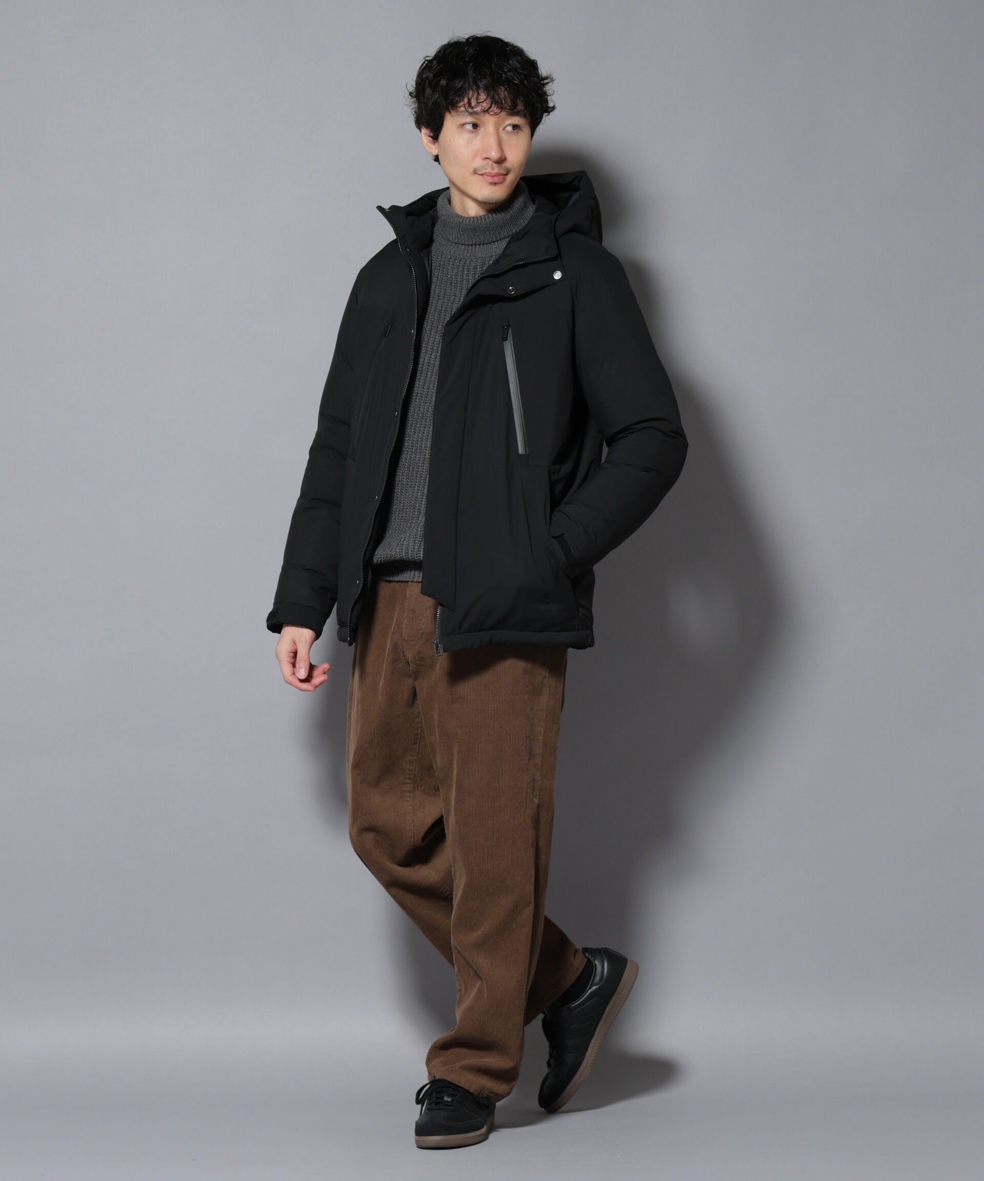 nano･universe「anewdown(R)フルダルマウンテンパーカー撥水ダウン」|ダウン|