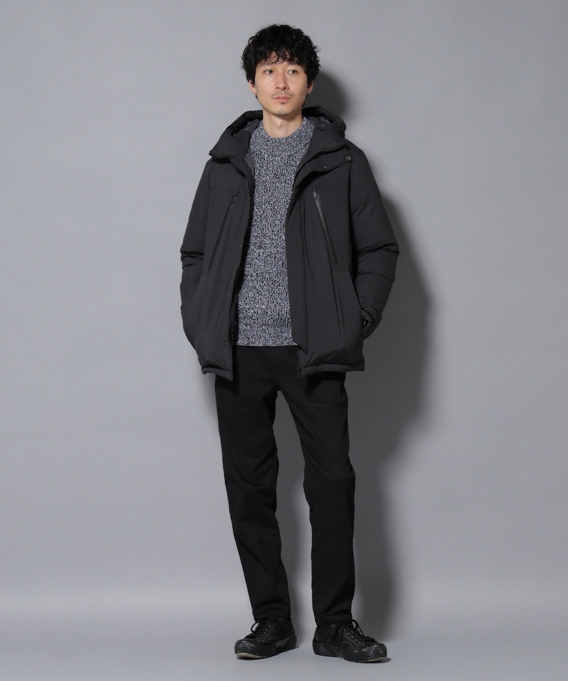 nano･universe「anewdown(R)フルダルマウンテンパーカー撥水ダウン」|ダウン|