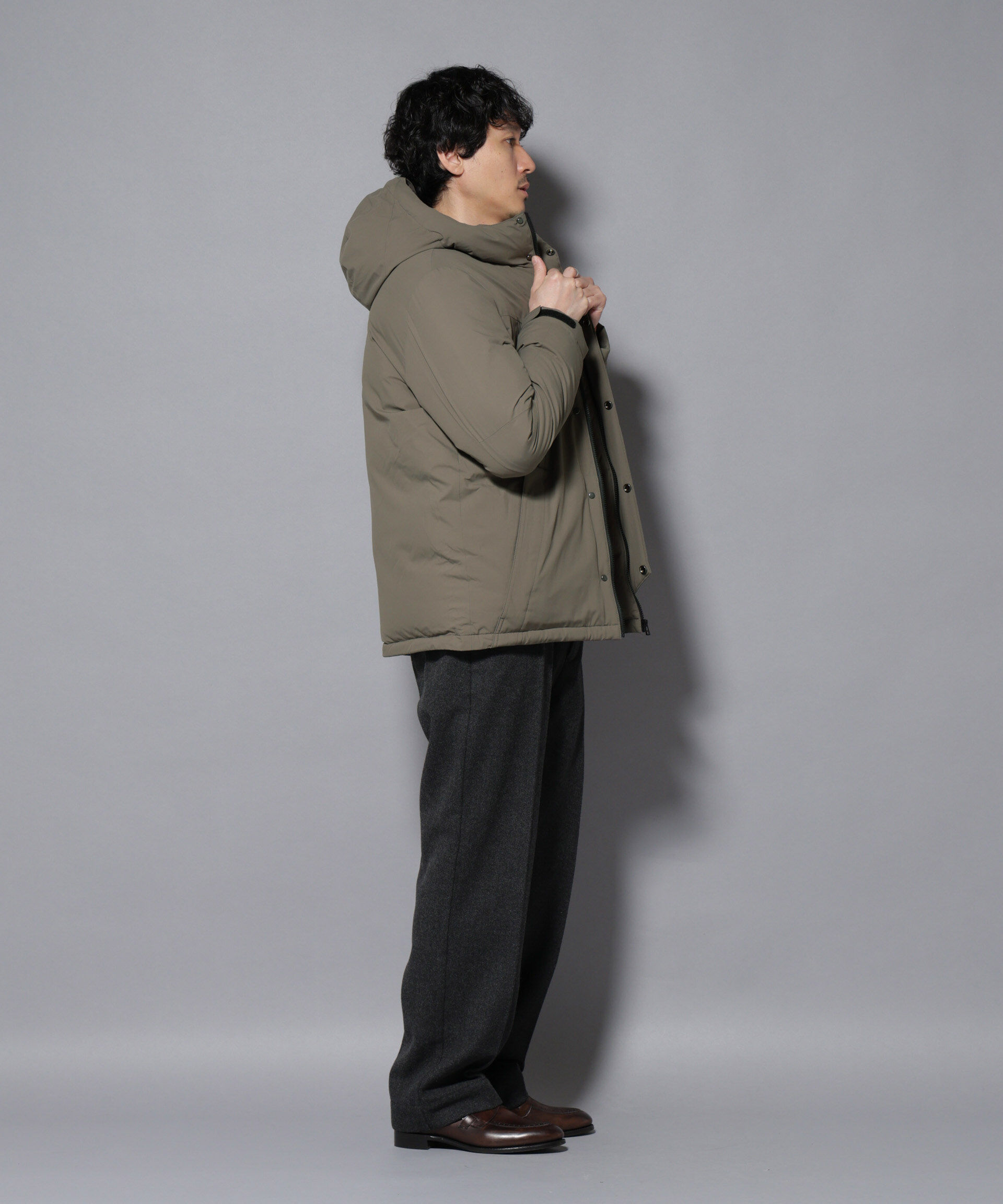 nano･universe「anewdown(R)フルダルマウンテンパーカー撥水ダウン」|ダウン|