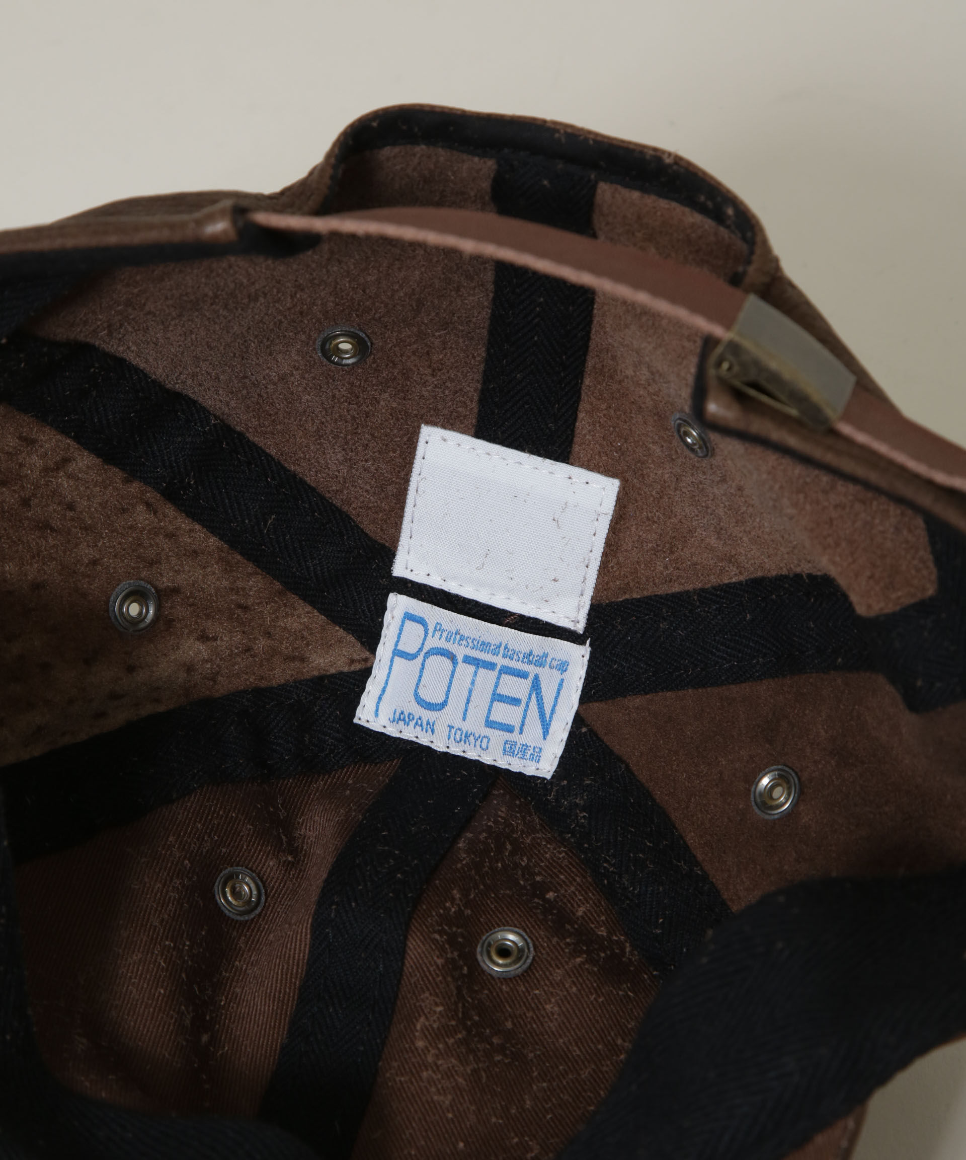 nano･universe「POTEN/別注 LEATHER」|キャップ・キャスケット|