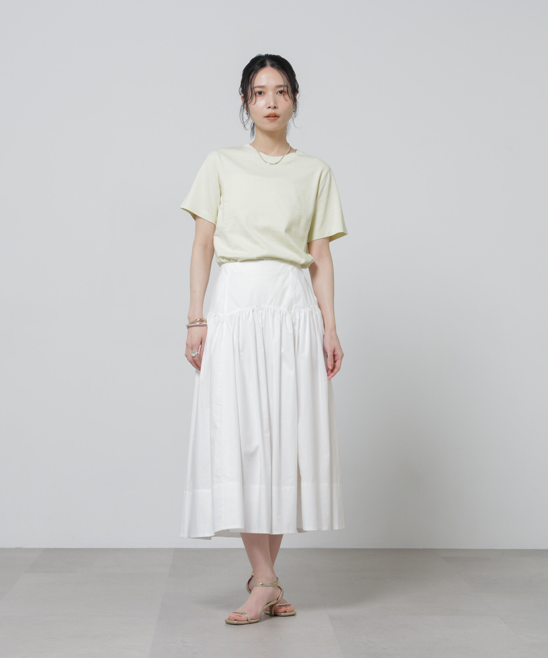 nano･universe「Anti Soaked(R) 汗染み防止カラフルクルーTシャツ」|Tシャツ・カットソー|